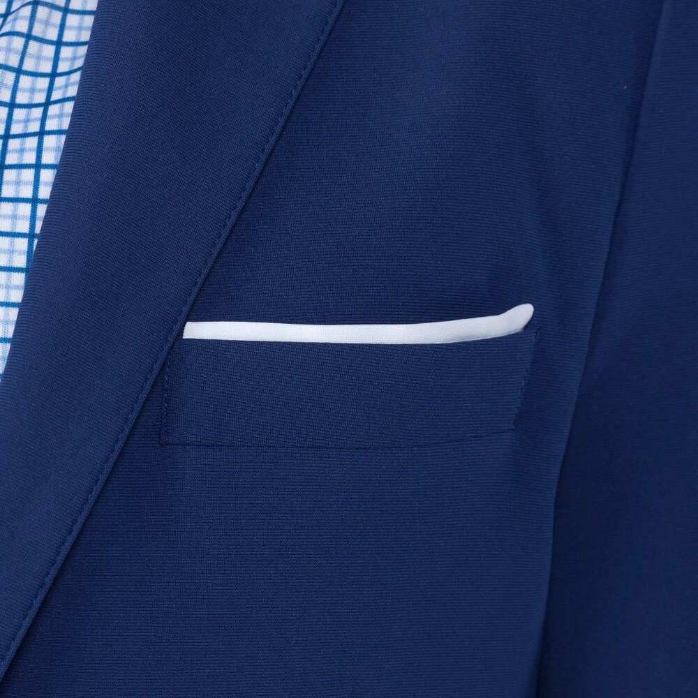 NWT Collars & Co Maverick Performance Blazer Blue - Picture 4 of 4